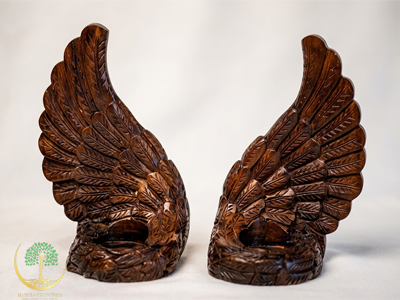 Angel Wing Candle Stand Small