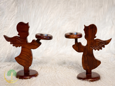 Angel Candle Holder Single