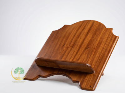 Simple Wooden Holly Book Stand - Image 2