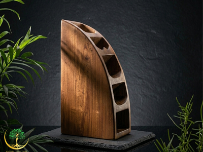 Wooden Remote Organizer