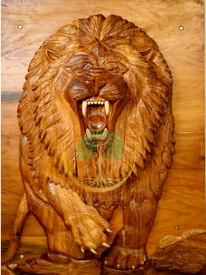 The Aggressive Lion – 3D