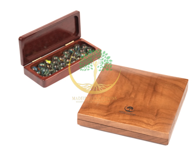 checkers & Tic Tac wooden game box