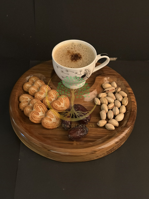 Single Person Coffee And Snacks Tray