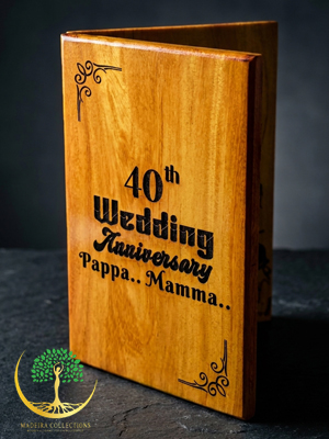 Eternal Memories Wooden Book