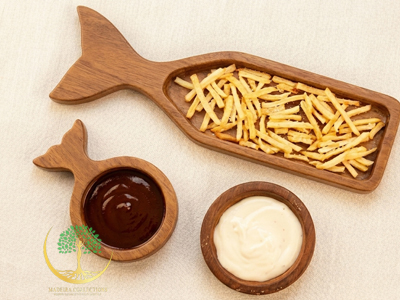 Whale Tail Snack Tray