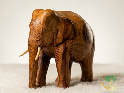 Royal Tusker Hand Crafted Figure