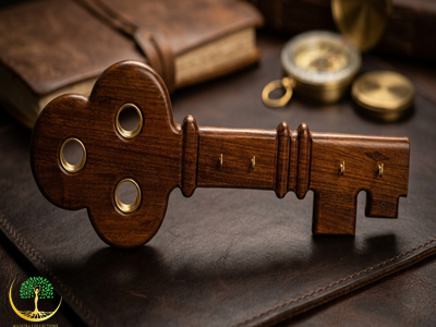Classic Key Shaped Holder