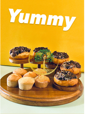 Cake and Snacks stand
