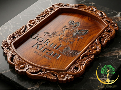 Radhe Krishna Ritual Platter