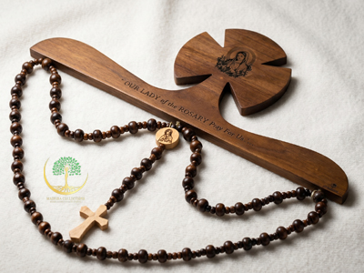 Peace and Prayer Rosary Display