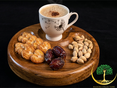 Single Person Coffee And Snacks Tray