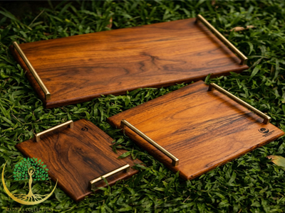 Stunning and Classy Wood Tray