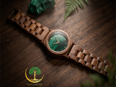 Clock Watch with Resin Dial