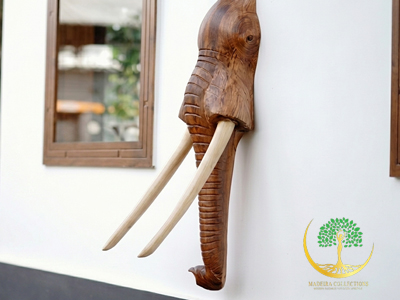 Wild Essence Elephant Carving