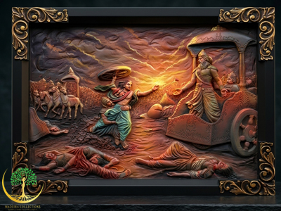 Kurukshetra Unique Wall Art