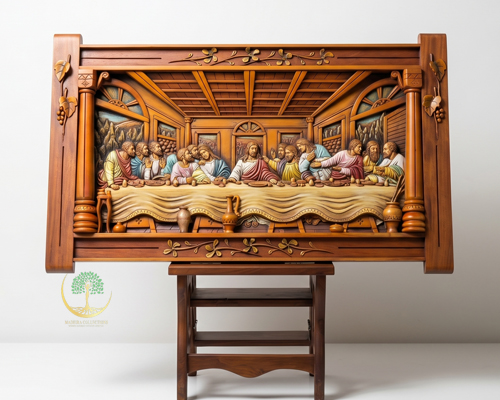 Last Supper Painted