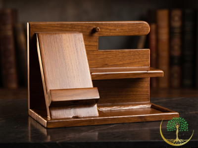Executive Wooden Men’s Desk Organizer