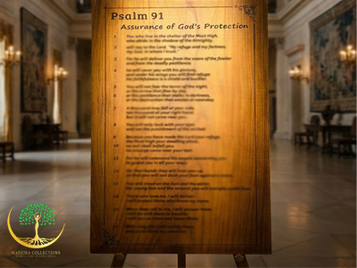 Psalm 91 Blessing Plaque