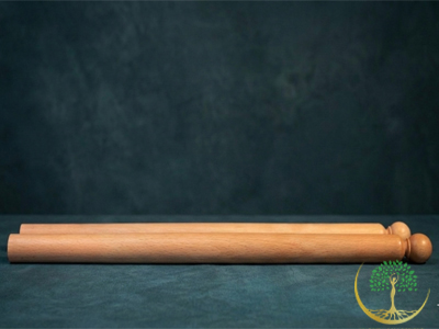 Handcrafted Wooden Saree Roll Stick