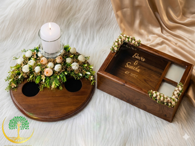 Floral Grace Wedding Chest