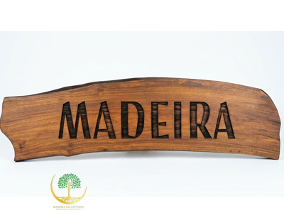 Name Board- Live edge