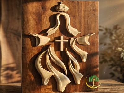 Crowned Mother Mary