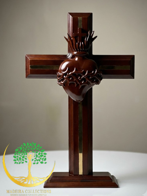 Sacred Heart of Jesus Cross Stand