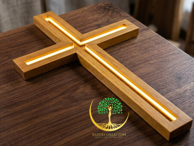 Holy Light Wooden Cross - Image 2